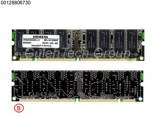 0128806730 MEMORY SDRAM 8MX64, 100MHZ  00128806730