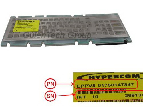 1750147847 KEYBOARD V5 EPP ALPHA-COMBI COMP INT PCI  01750147847
