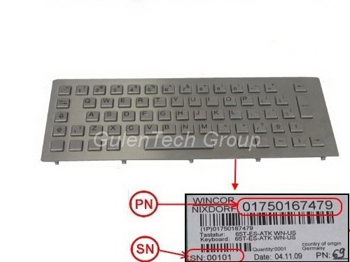 1750167479 KEYBOARD ALPHA-COMPACT INT -DS  01750167479