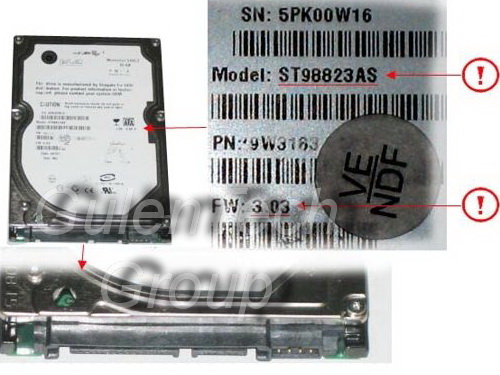 1770016435 HDD 80GB SEAGATE ST98823AS  01770016435